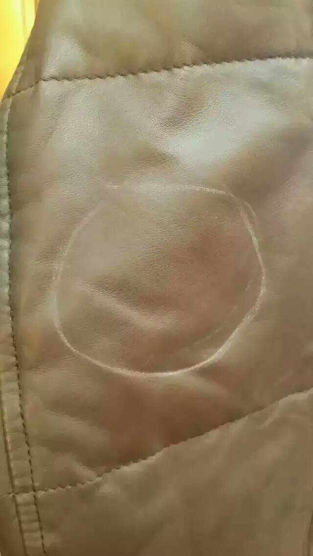 皮革修复后