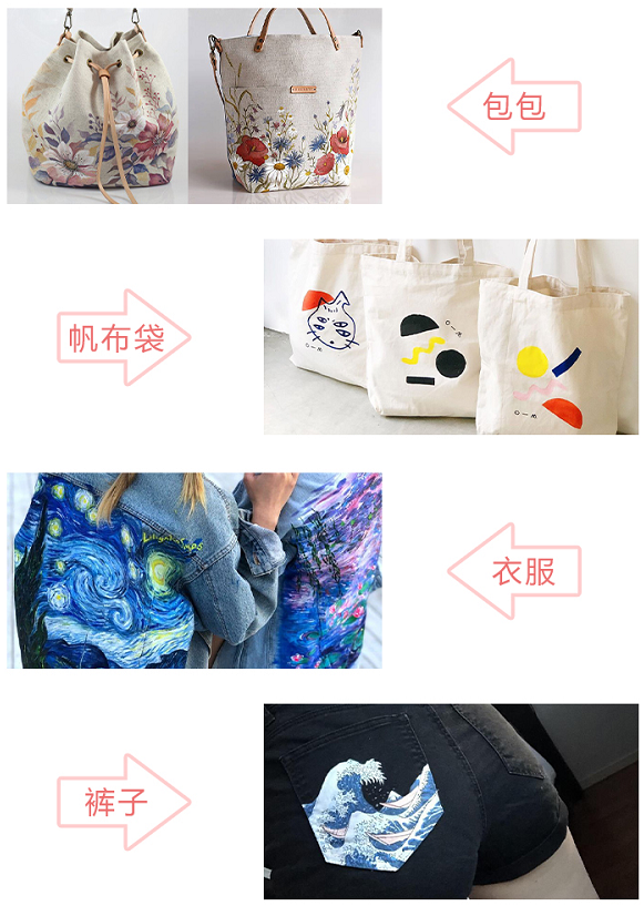 手绘帆布鞋颜料