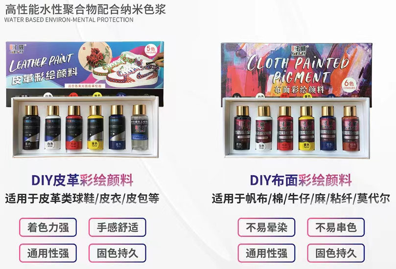 球鞋定制皮革颜料