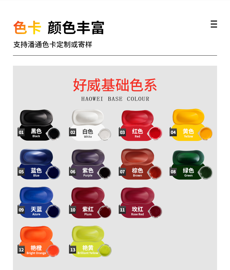汽车自喷漆品牌